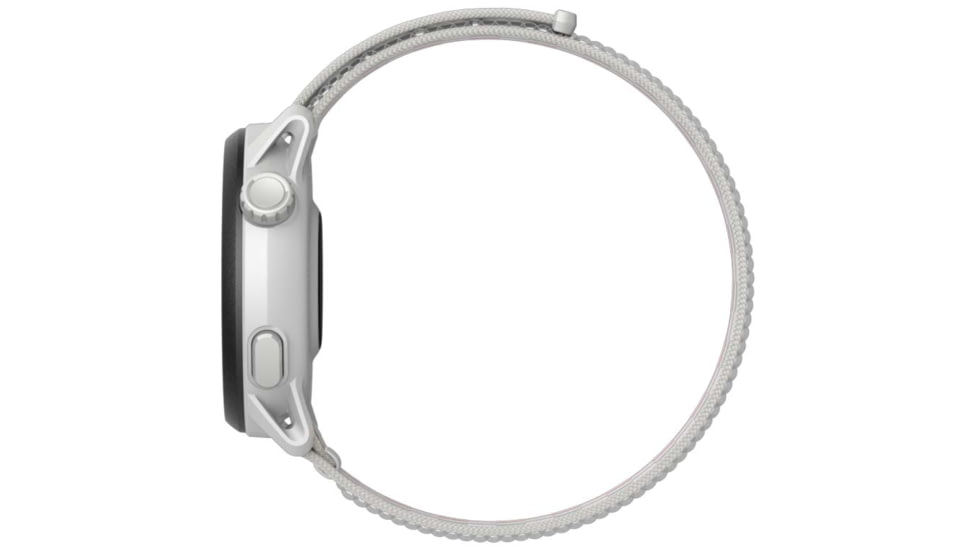 COROS Pace 3 GPS w/ Nylon Watch Sport Watch, White, WPACE3-WHT-N