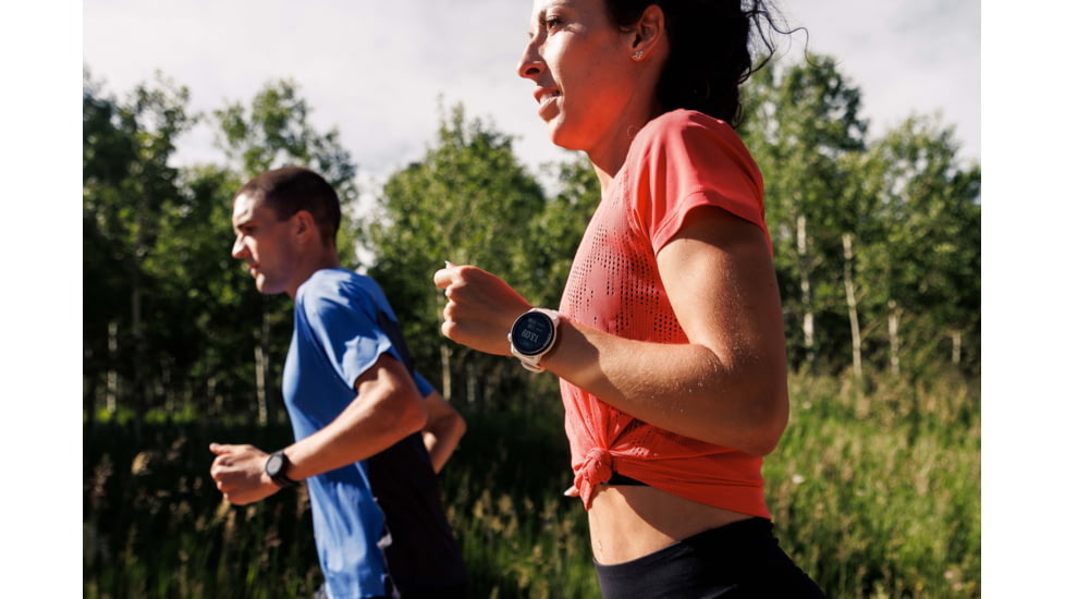 COROS Pace 3 GPS w/ Silicone Band Sport Watch, White, WPACE3-WHT