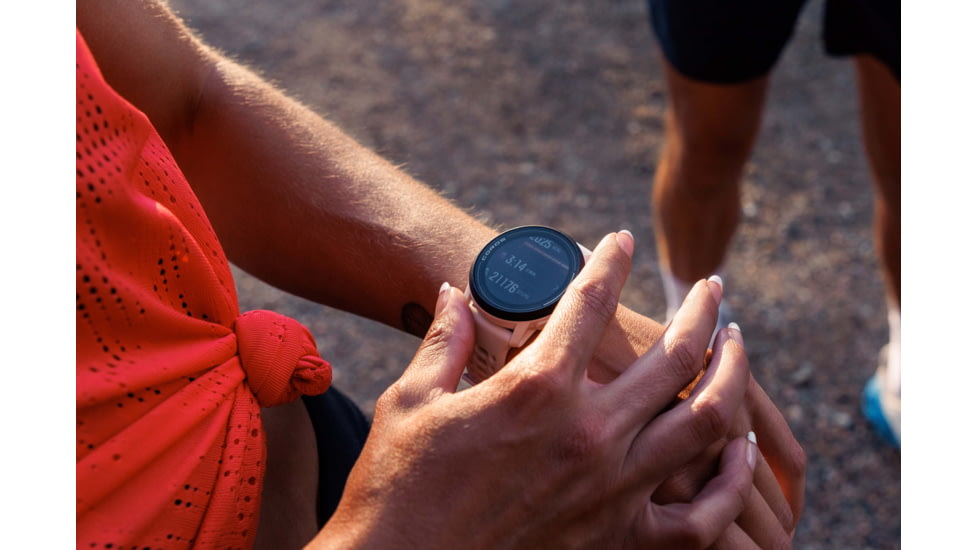 COROS Pace 3 GPS w/ Silicone Band Sport Watch, White, WPACE3-WHT