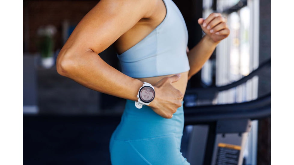 COROS Pace 3 GPS w/ Silicone Band Sport Watch, White, WPACE3-WHT