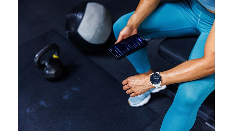 COROS Pace 3 GPS w/ Silicone Band Sport Watch, White, WPACE3-WHT