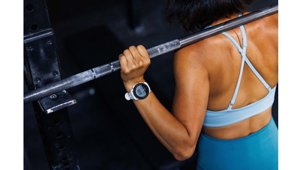 COROS Pace 3 GPS w/ Silicone Band Sport Watch, White, WPACE3-WHT