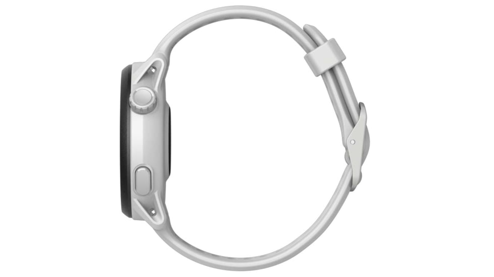 COROS Pace 3 GPS w/ Silicone Band Sport Watch, White, WPACE3-WHT