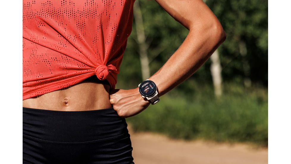 COROS Pace 3 GPS w/ Silicone Band Sport Watch, White, WPACE3-WHT