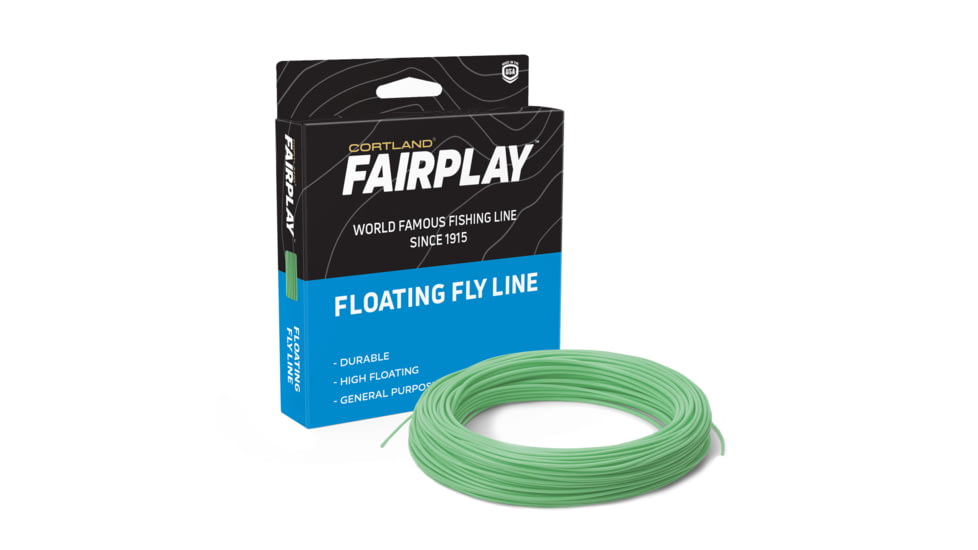 Cortland Line Fairplay Fly Line Floating Assorted 84 Ft WF7F, 326071