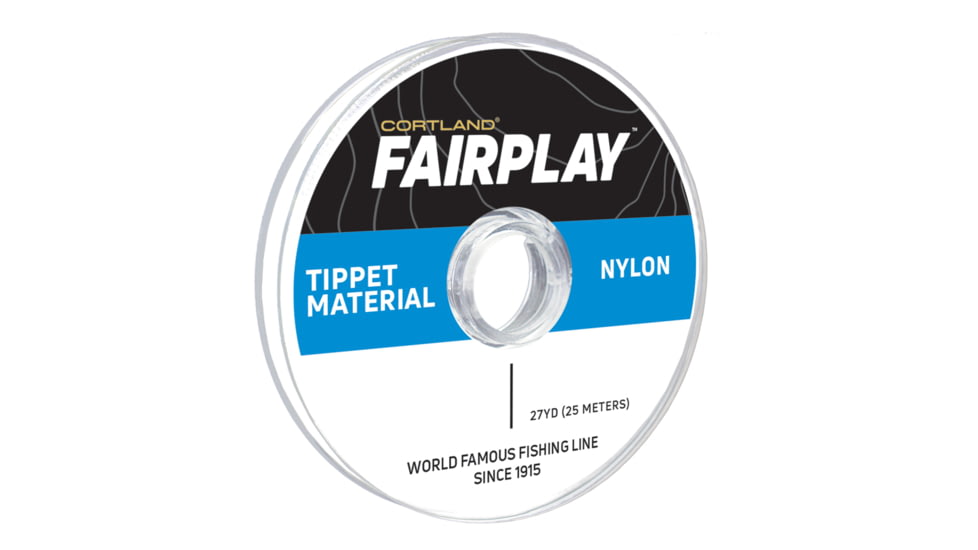 Cortland Line Fairplay Nylon Tippet 27yd 3X-7lb Clear, 605398