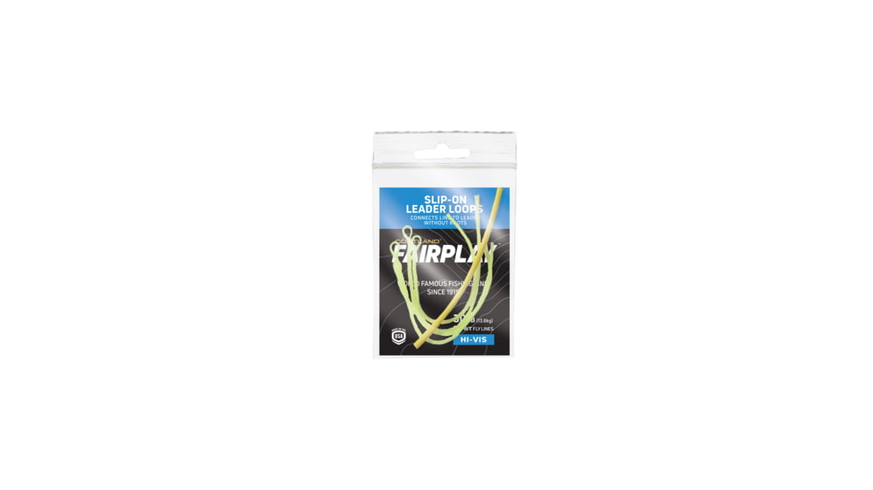 Cortland Line Floating Slip-On Leader Loops 4 Per Bag 30lb Clear, 601758