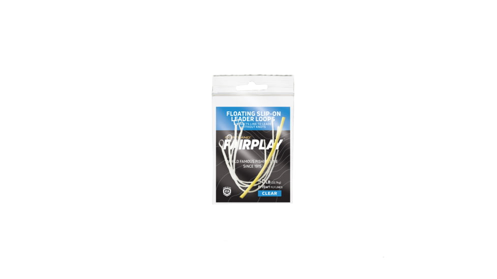 Cortland Line Slip-On Leader Loops 4 Per Bag 50lb Clear, 601352