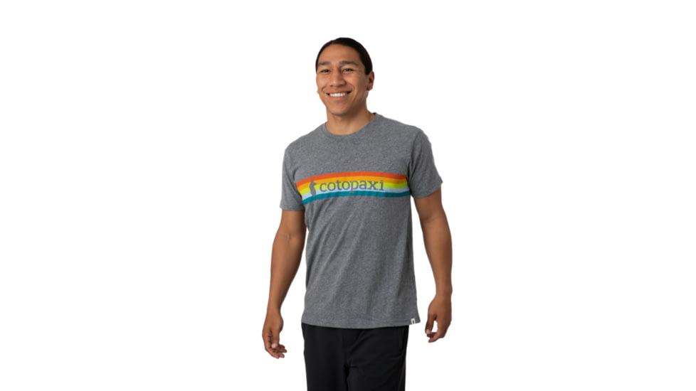 Cotopaxi On the Horizon T-Shirt - Mens, Heather Grey, Extra Large, TS-F21-ONH-HGR-M-XL