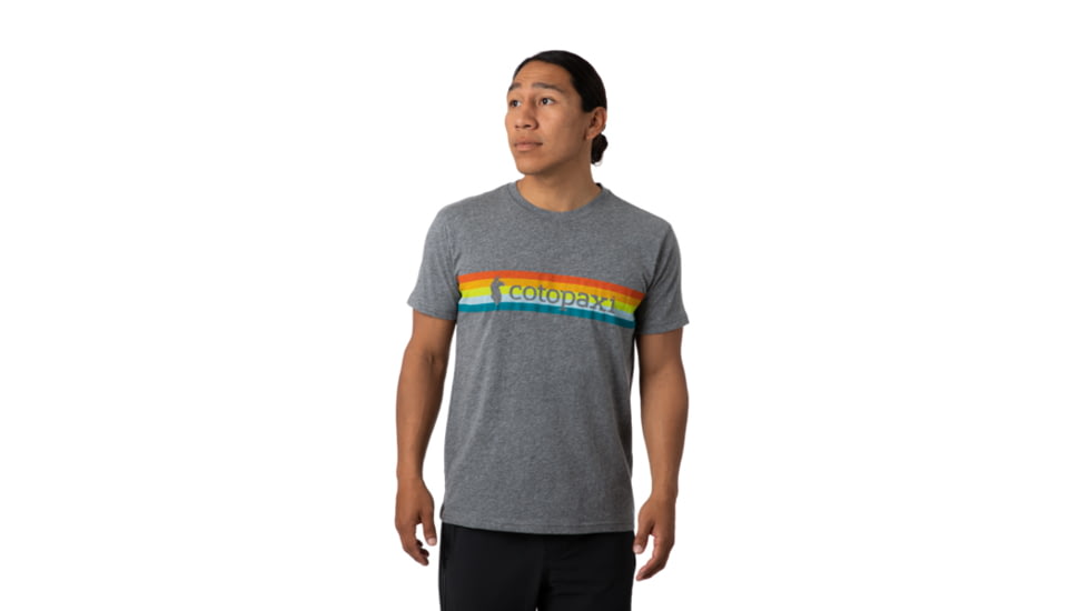 Cotopaxi On the Horizon T-Shirt - Mens, Heather Grey, Extra Large, TS-F21-ONH-HGR-M-XL
