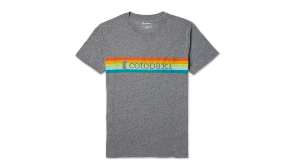Cotopaxi On the Horizon T-Shirt - Mens, Heather Grey, Extra Large, TS-F21-ONH-HGR-M-XL
