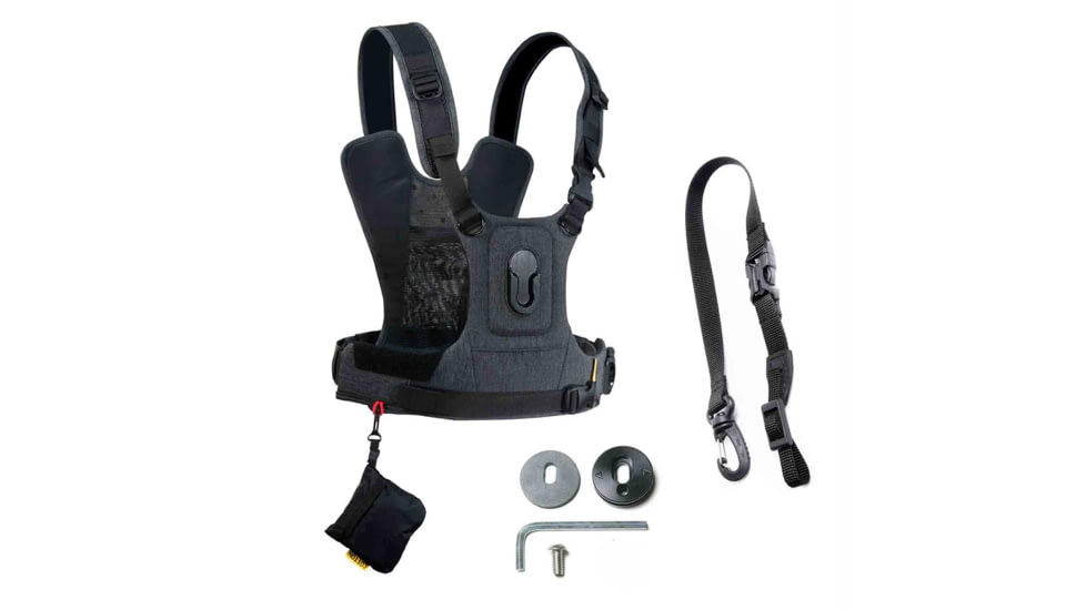 Cotton Carrier CCS G3 Camera Harness 1, Grey, One Size, 686GREY