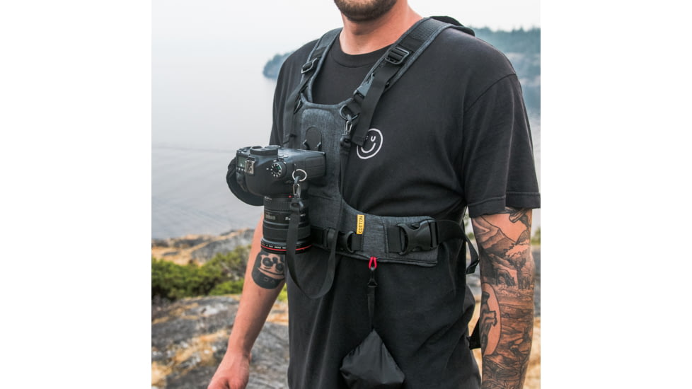 Cotton Carrier CCS G3 Camera Harness 1, Grey, One Size, 686GREY