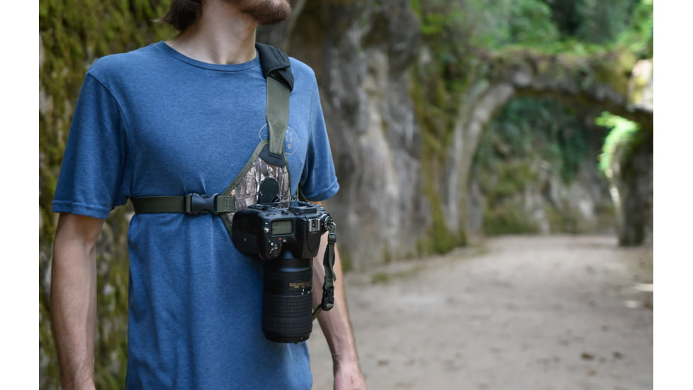 Cotton Carrier Skout G2 Sling Style Harness For Camera, Camo, One Size, 450CAMO
