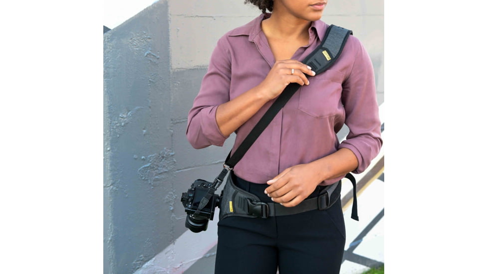 Cotton Carrier Slingbelt Carrier w/Tether, Grey, One Size, 500CBS