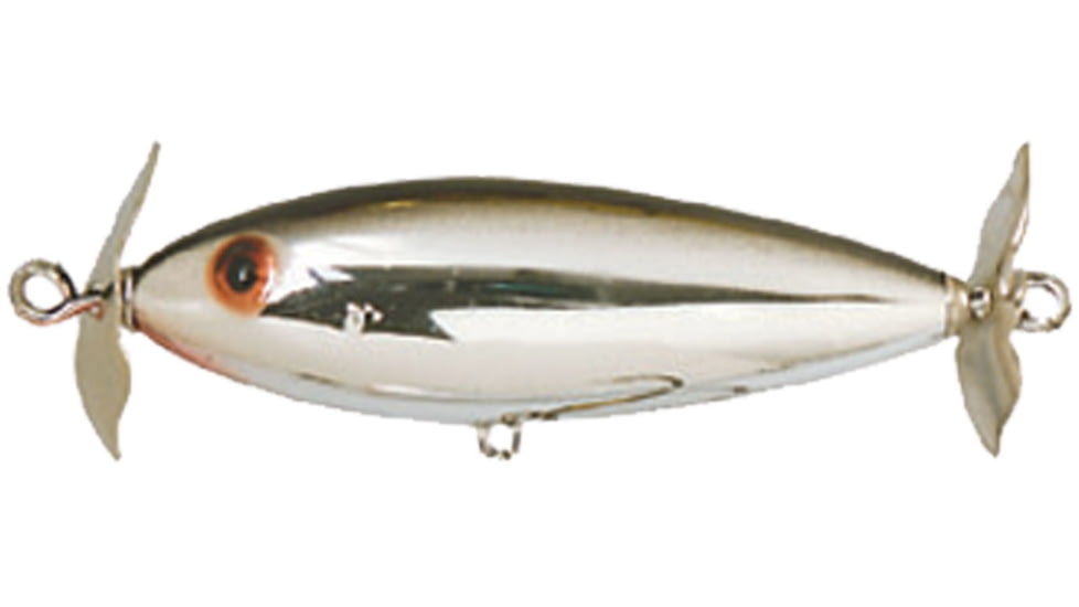 Cotton Cordell Crazy Shad Bait, 3in, 1/2oz, Chrome Black Back, C0404