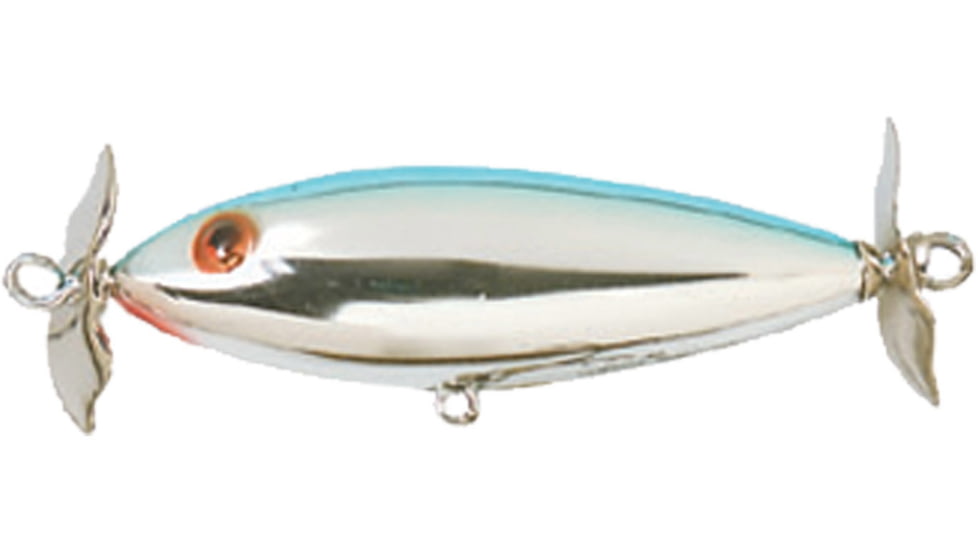 Cotton Cordell Crazy Shad Bait, 3in, 1/2oz, Chrome/Blue Back, C0406