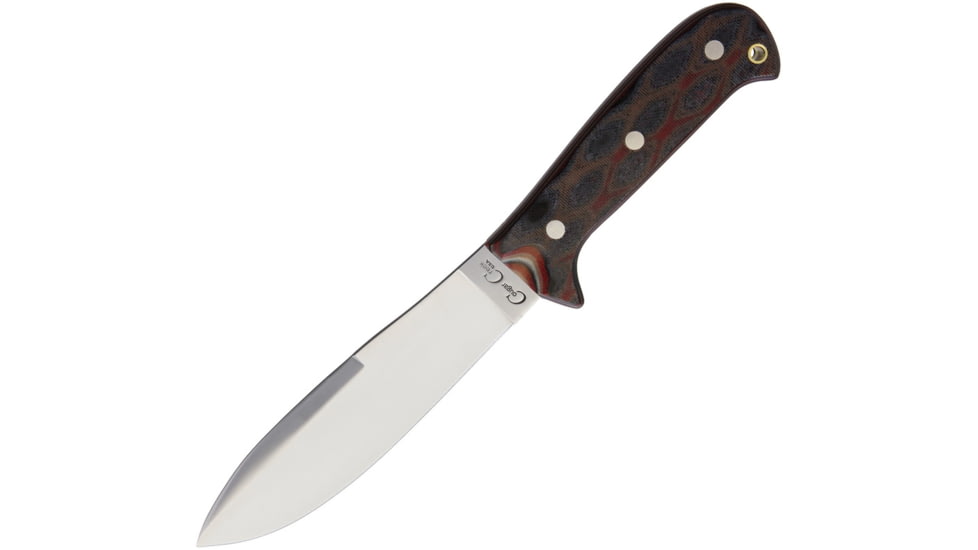 Cougar Creek Wilderness Survivor Knife, Python G10 Knife, 10.5in Overall, 5.75in Satin 1095Hc Steel Blade, Python G10 Handle, Red Liners, Sheath, QC0113 PYTHON G10