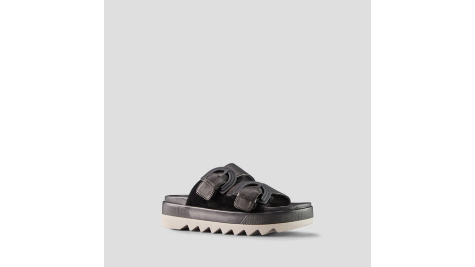 Cougar Pepa Suede Womans Sandals, Black, 9, Pepa-SL-Black-9