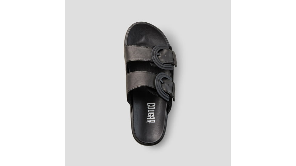 Cougar Pepa Suede Womans Sandals, Black, 9, Pepa-SL-Black-9