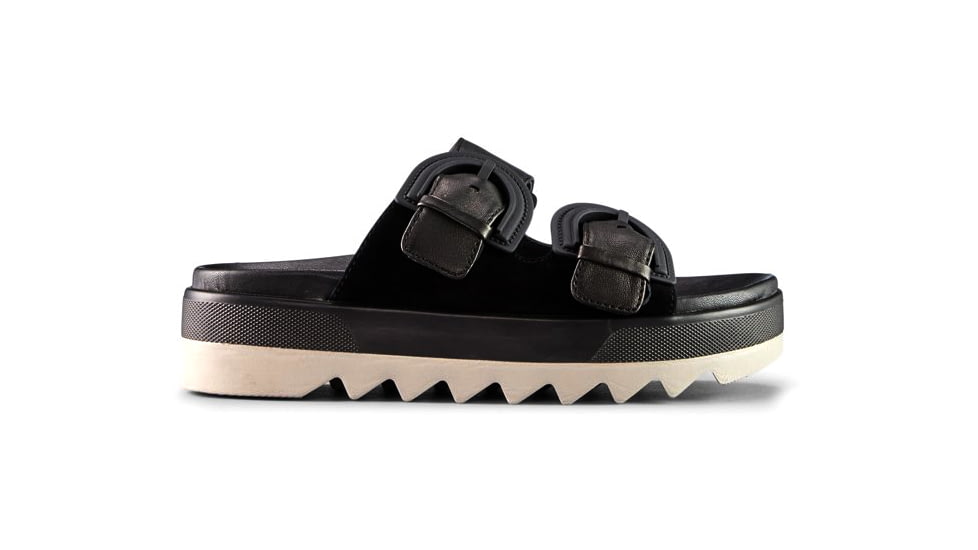 Cougar Pepa Suede Womans Sandals, Black, 9, Pepa-SL-Black-9