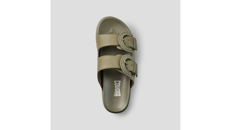 Cougar Pepa Suede Womans Sandals, Olive, 10, Pepa-SL-Olive-10
