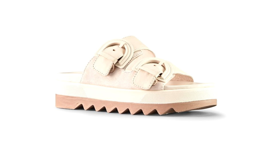 Cougar Pepa Suede Womans Sandals, Oyster, 11, Pepa-SL-Oyster-11