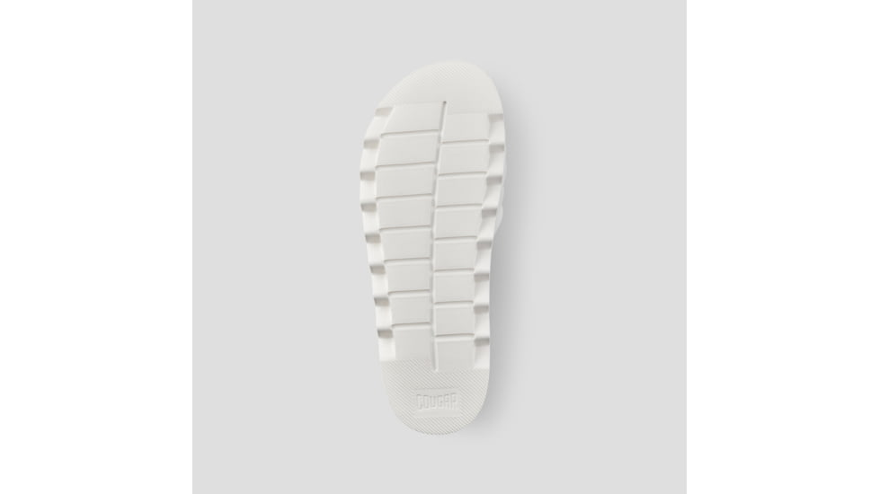 Cougar Pool Party Molded EVA Water-Friendly Slide - Womens, Vanilla/Dove, 8, POOL PARTY-Vanilla-Dove-8