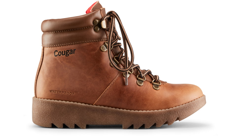 Cougar Prescott Leather Winter Boot - Womens, Butternut, 9, Prescott-Butternut-9