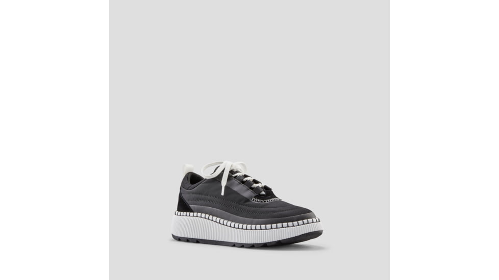 Cougar Sayah Luxmotion Nylon/ Suede Waterproof Sneakers - Womens, Black/White, 8, SAYAH-Black-White-8