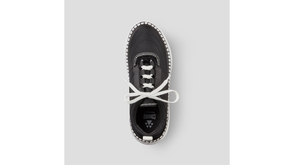 Cougar Sayah Luxmotion Nylon/ Suede Waterproof Sneakers - Womens, Black/White, 8, SAYAH-Black-White-8