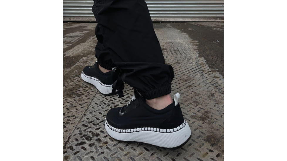 Cougar Sayah Luxmotion Nylon/ Suede Waterproof Sneakers - Womens, Black/White, 8, SAYAH-Black-White-8
