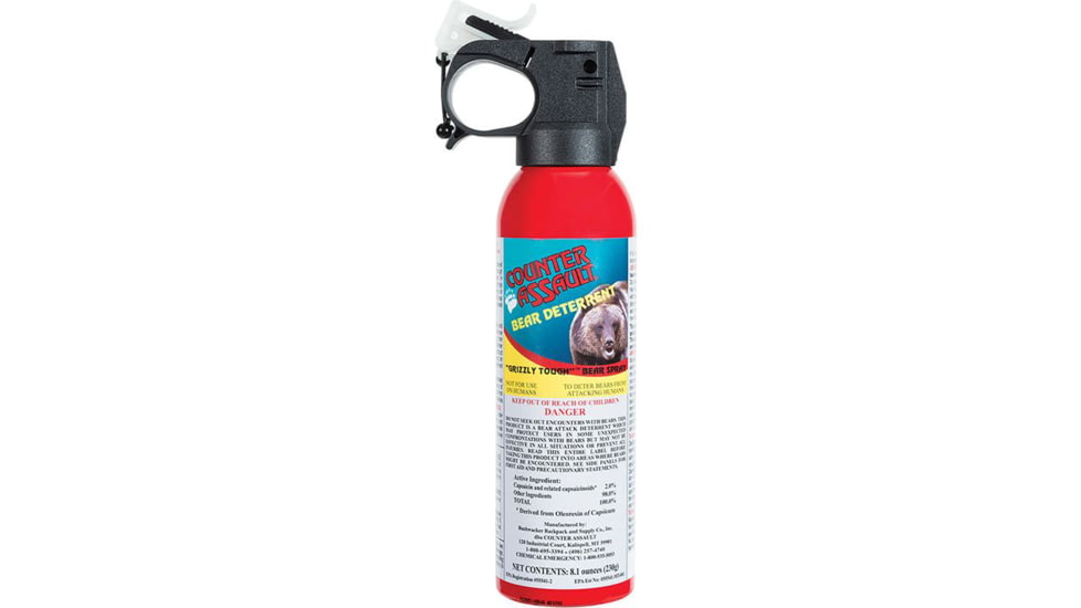 Counter Assault 10.2oz Bear Spray, 40-ft, 1506-7034