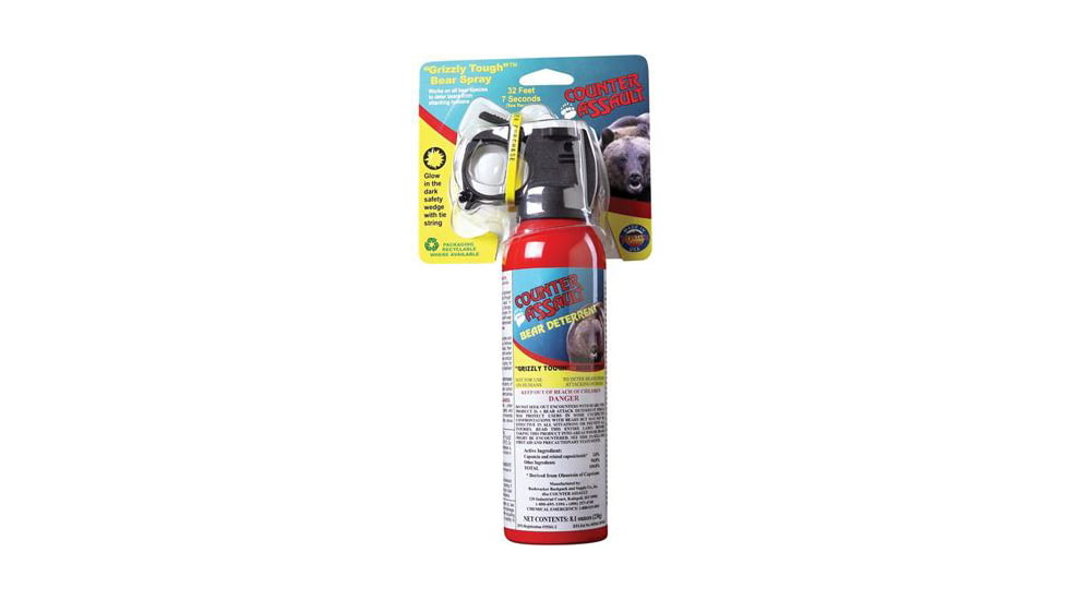 Counter Assault 8.1oz Bear Spray, 32-ft, 1506-7024