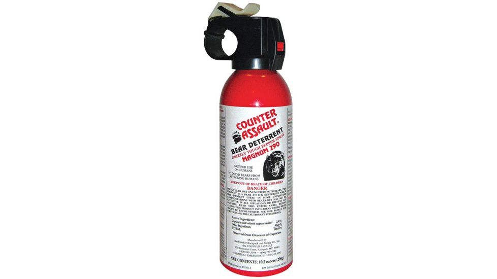 Counter Assault Bear Dtrrnt 8.1oz W/hlstr-2pk CA-12HVP/sb