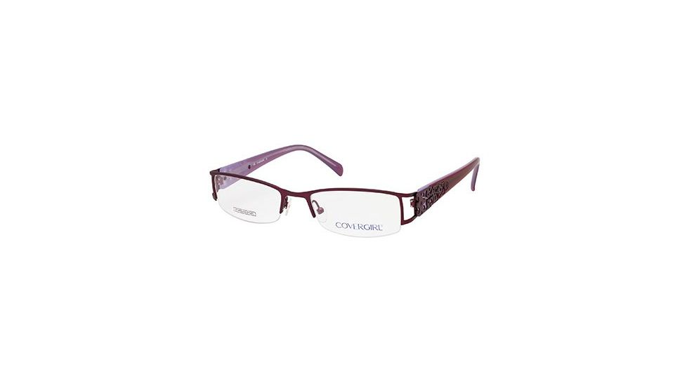 Cover Girl CG0394 Eyeglass Frames - Shiny Violet Frame Color