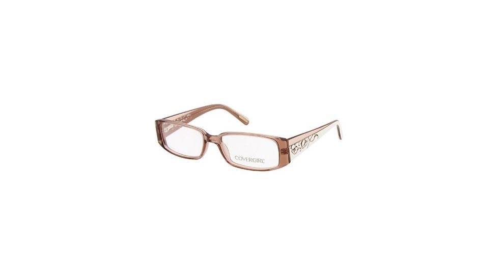 Cover Girl CG0430 Eyeglass Frames - Light Brown Frame Color