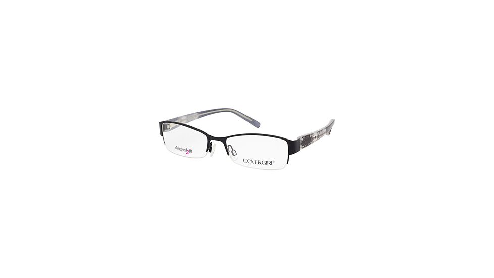 Cover Girl CG0432 Eyeglass Frames - Shiny Black Frame Color