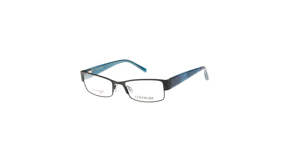 Cover Girl CG0438 Eyeglass Frames - Matte Black Frame Color