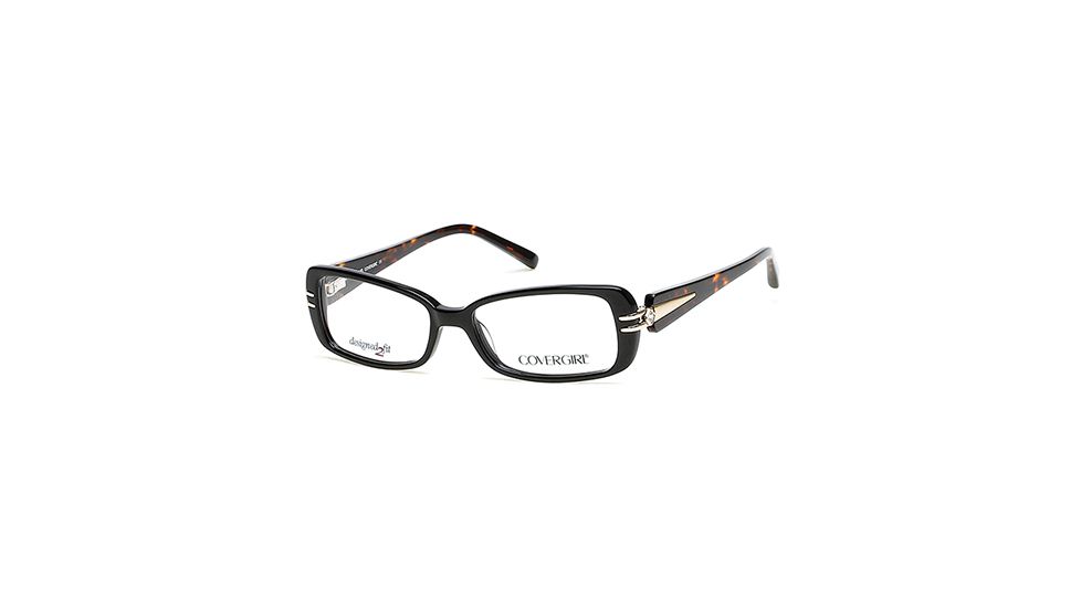 Cover Girl CG0451 Eyeglass Frames - Black Frame Color