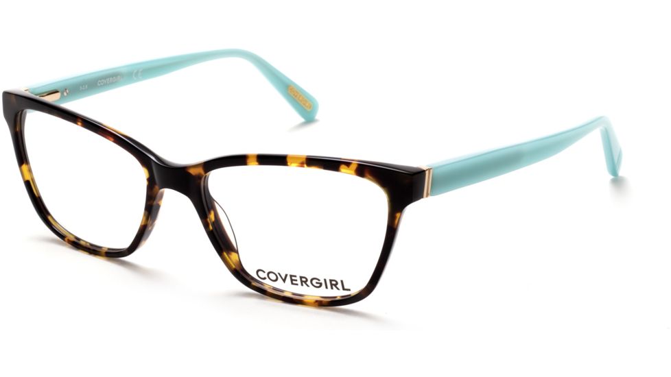 Cover Girl CG0482 Eyeglass Frames - Dark Havana Frame Color