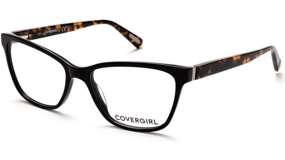 Cover Girl CG0482 Eyeglass Frames - Shiny Black Frame Color
