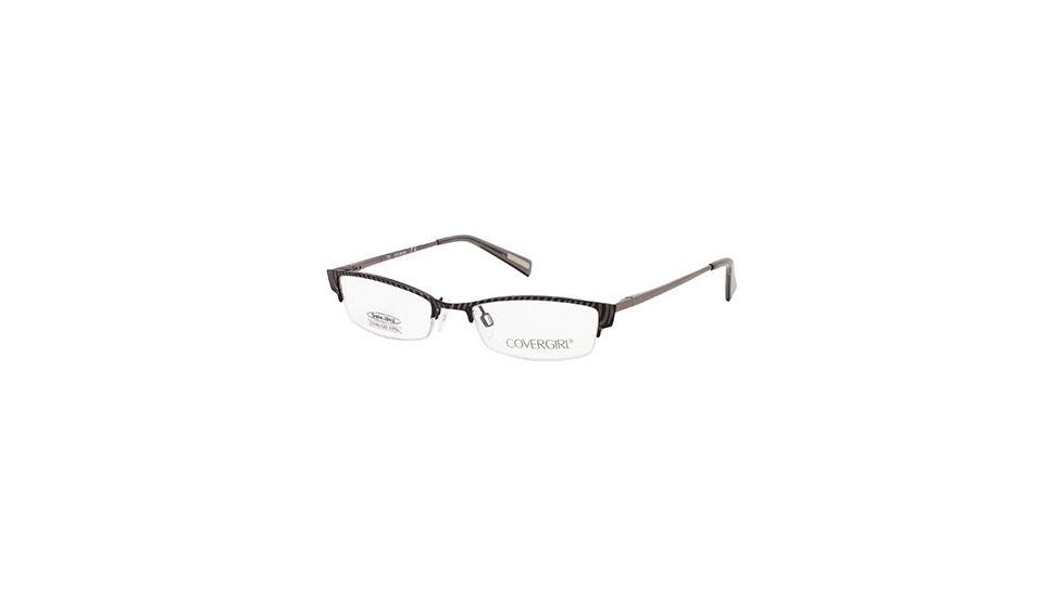 Cover Girl CG0506 Eyeglass Frames - Shiny Gun Metal Frame Color