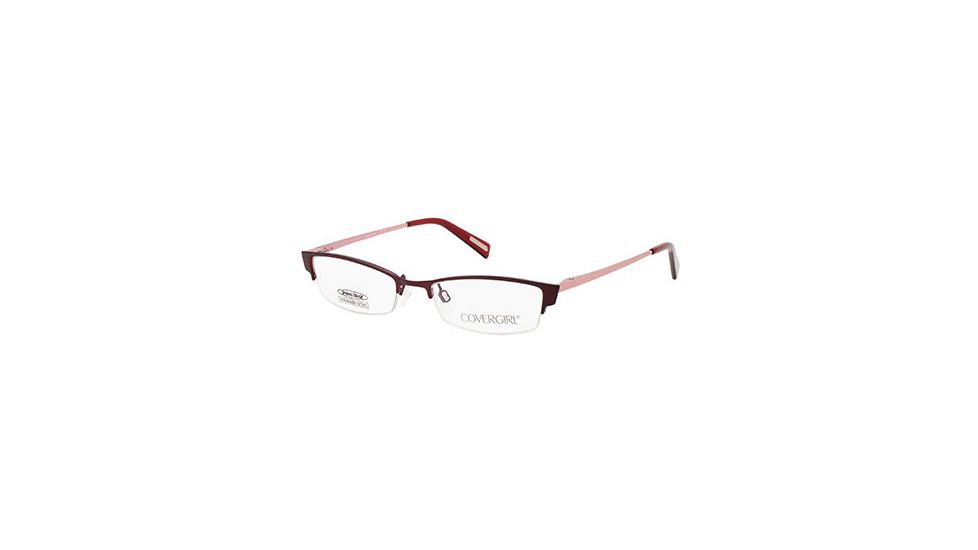 Cover Girl CG0506 Eyeglass Frames - Shiny Bordeaux Frame Color