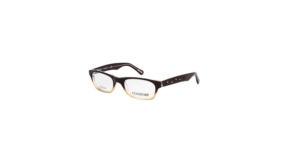 Cover Girl CG0513 Eyeglass Frames - Dark Brown Frame Color