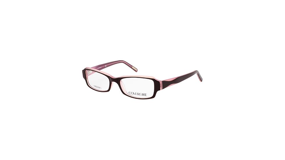 Cover Girl CG0515 Eyeglass Frames - Dark Brown Frame Color