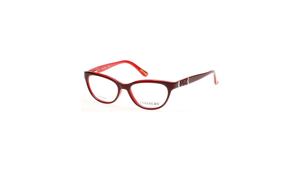 Cover Girl CG0528 Eyeglass Frames - Bordeaux Frame Color