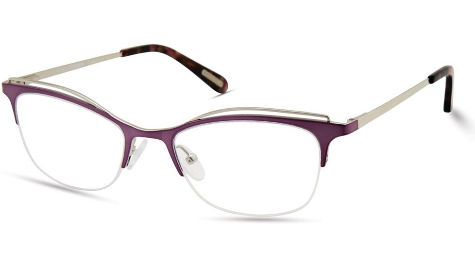 Cover Girl CG4003 Eyeglass Frames - Shiny Violet Frame Color, Shiny Violet Lens Color