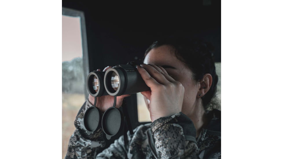 Covert Optics 10x42 Binocular, Roof Prism, BAK-4, Grey, CC0074