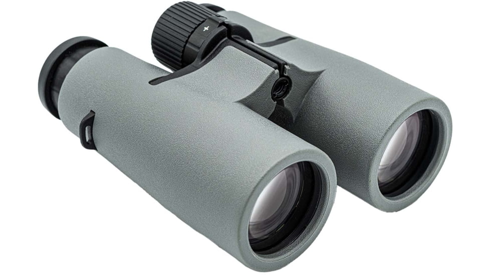 Covert Optics 10x42 Binocular, Roof Prism, BAK-4, Grey, CC0074